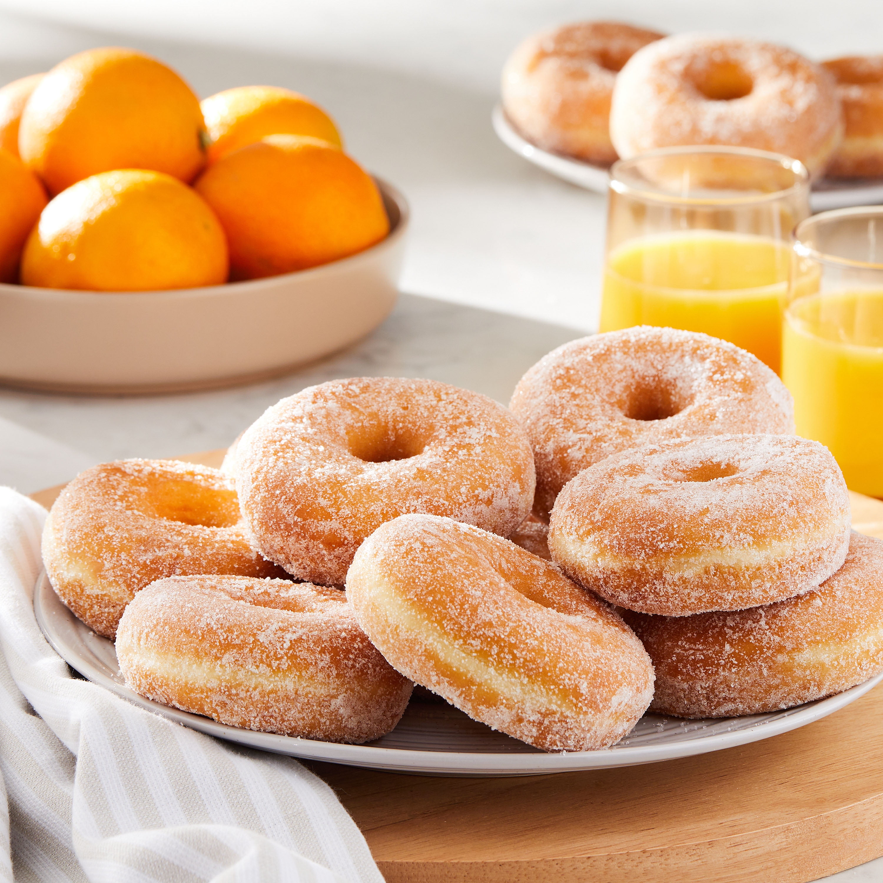 Freshness Guaranteed Baker's Dozen Sugar Topped Donuts, 27 oz, 13 Count