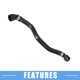 thumbnail image 5 of Manguera de refrigerante del radiador Unique Bargains No.17127596841 para BMW 320i Base 2.0L L4 - Gas 2013-2016 Color negro de goma, 5 of 6