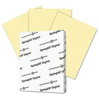 Springhill 11” x 17” Ivory Colored Cardstock Paper, 110lb, 199gsm