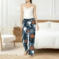 thumbnail image 4 of Fotbe Halloween Pantalones de Pijama para Mujer, Pantalones de Dormir, Pantalones Pj con Cordón y Bolsillos-Medium, 4 of 6