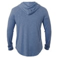 thumbnail image 5 of HAYIMI Men Solid Color Hooded Sweatshirt Casual Long Sleeve Comfortable Streetwear Soft Lined Warm Shirts Everyday Oversized Leisure Tops Streetwear, 5 of 6