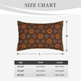 thumbnail image 4 of Lsque 60s and 70s Aesthetic1 Pattern Pillow Case – Soft & Cozy Throw Pillow Cover, Hypoallergenic Cushion Case for Sleeping Women with Envelope Closure-16"x24", 4 of 6