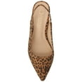 thumbnail image 5 of Journee Womens Paulina Kitten Heel Sling Back Pointed Toe Pumps, Widths Available, 5 of 9