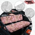thumbnail image 6 of HUIACONG Pink Camo Hunt UTV Seat Covers Waterproof Comfortable UTV Seat Covers Protector Non-Slip Soft Fit for Kawasaki Mule 3000 3010 3020, 6 of 7