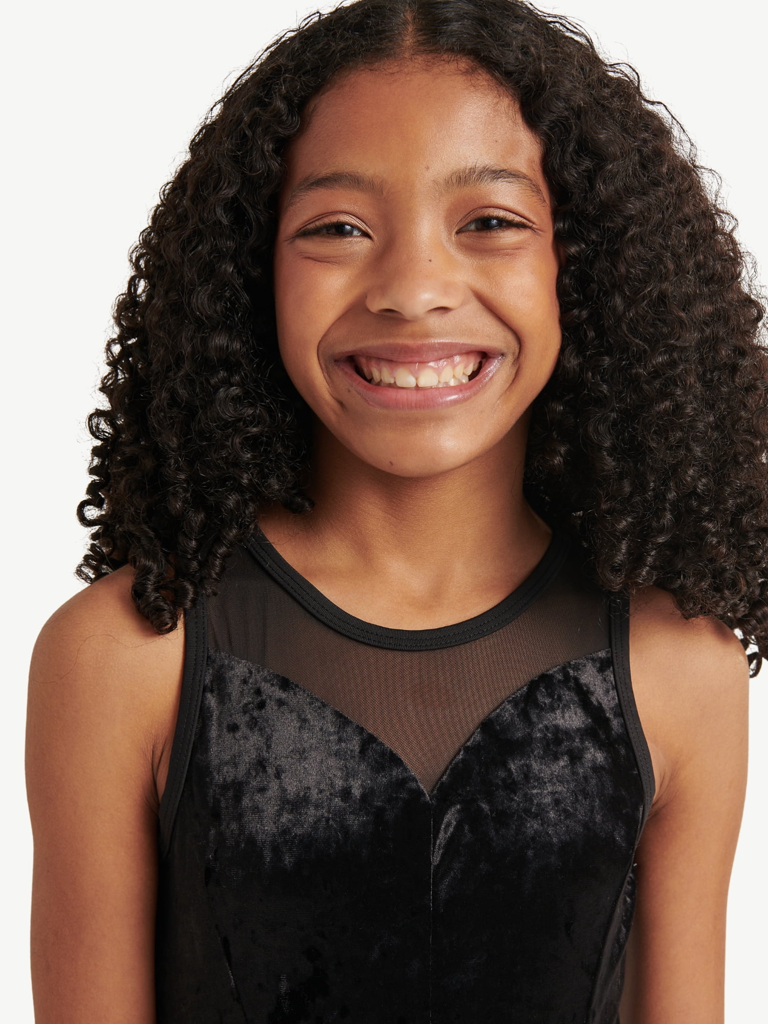 Justice Girls' Corset Seam Sweetheart Leotard, Sizes XS-XL
