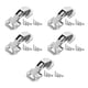 thumbnail image 2 of 5 uds bisagras de gabinete bisagras de puerta de gabinete accesorios de Hardware sin marco con tornillos bisagras ocultas para armarios muebles para 77 cm x 32 cm, 2 of 9