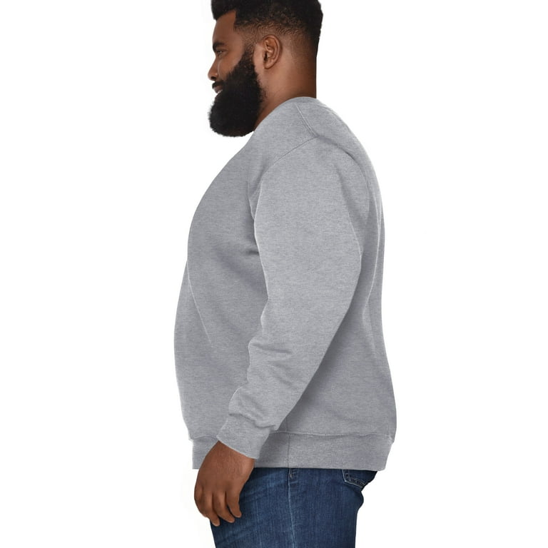 Fruit of the loom men's and big men's eversoft fleece crew sweatshirt sale