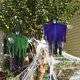 thumbnail image 2 of 1pc, Scary Halloween Hanging Decorations - Ghost and Skeleton for Outdoor Porch, Yard, Garden, and Haunted House - Perfect for Spooky Halloween Decorations, 2 of 5