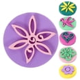 thumbnail image 3 of 6pcs Painting Sponges Teenagers Funny Painting Stamp Drawing Sponges Tools (Random Color), 3 of 4