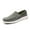 Green, variant on MAWCLOS Mens Sneakers Slip On Flats Walking Breathable Loafers Round Toe Work Casual Shoes Beige 10.5