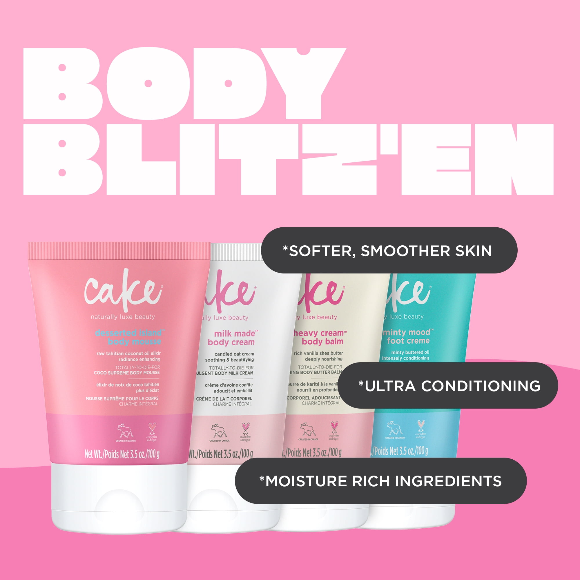 Body Blitz'en Body Lotion & Foot Cream Set - Walmart.ca