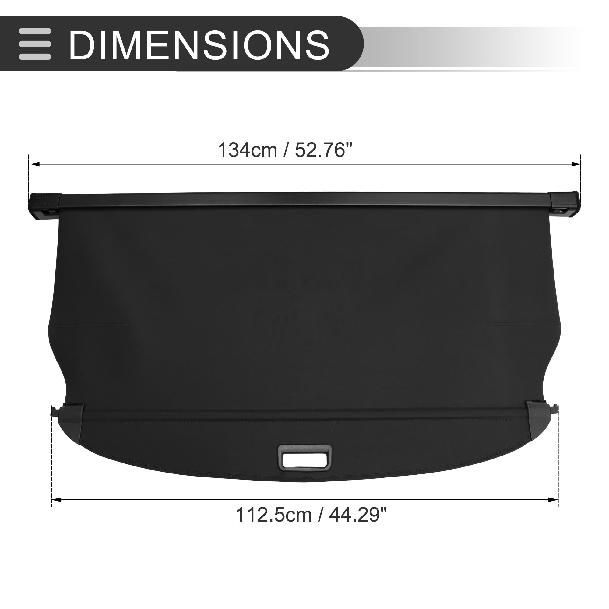 Unique Bargains Car Trunk Retractable Cover for Kia Sportage