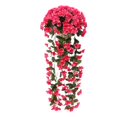 thumbnail image 4 of Vigne de Glycine Artificielle Buisson Violet-Rouge Réutilisable Intérieur Extérieur Mariage Fête Salon-Violet-, 4 of 5