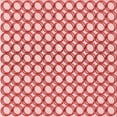 thumbnail image 1 of Ahgly Company Indoor Square Patterned Flamingo Pink Area Rugs, 6' Square, 1 of 6