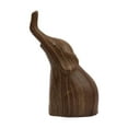 thumbnail image 4 of Escultura de elefante de resina, obras de arte, recuerdos de escritorio, regalos, adorno para mueble de TV. marrón, 4 of 9
