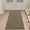 Beige, variant on Non-Slip Washable Doormats Entrance Mat, 32" x 48" Dirt Trapper Door Mat, Dirt Resistant and Absorbent Welcome Mat, Low Profile Floor Mats for Front Back Door and Entryway