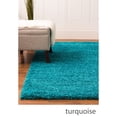 thumbnail image 5 of Super Area Rugs, Cozy Plush Solid Gray Shag Rug , 5' X 8', 5 of 5