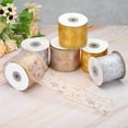 thumbnail image 6 of Uxcell 2-1/2" x 10 Yard Sheer Ribbon, Organza Sheer Ribbon for Gift Wrapping Wedding Birthday Decoration Silver, 6 of 6