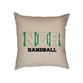 thumbnail image 1 of Nigeria Handball - Olympic Games - Rio - Flag Decorative Linen Throw Cushion Pillow Case with Insert, 1 of 6
