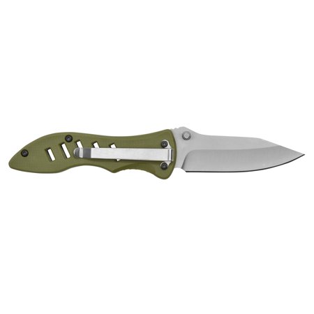 Ozark Trail 6.5 Inch Titanium Pocket Knife, Green (Best Knife Handle Material)