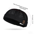 thumbnail image 3 of Breathable Mesh Brimless Cap for Men Lightweight Summer Outdoor Hat, 3 of 7