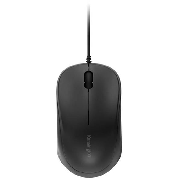 Ambidextrous Optical USB Mouse, Black