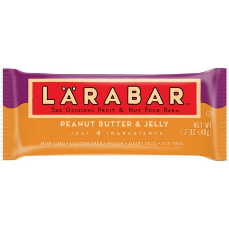 Larabar® Gluten Free Peanut Butter & Jelly Fruit & Nut Bars, 1.7