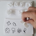 thumbnail image 1 of Juego de moldes for pendientes de arcilla polimérica de estilo pastoral de 8 piezas for manualidades DIY, 1 of 5