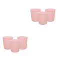 thumbnail image 2 of Advancent 3 piezas papelera de basura estilo moderno bote de basura basura de plástico baño pequeña cesta cocina salón escritorio rosa / l Rosa/L 2piezas, 2 of 6