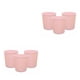thumbnail image 1 of Monstrate Cubo de basura de 3 piezas, cubo de basura de estilo moderno, sin tapa, cesta pequeña de basura, cocina, dormitorio, salón, Rosa/L 2Conjunto, 1 of 6
