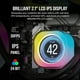 thumbnail image 4 of ENFRIAMIENTO CORSAIR ICUE LINK H100I LCD RGB, 4 of 9