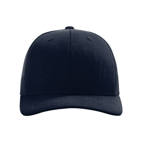 Richardson 112PL R-Flex Mesh-Back Trucker Caps - Navy