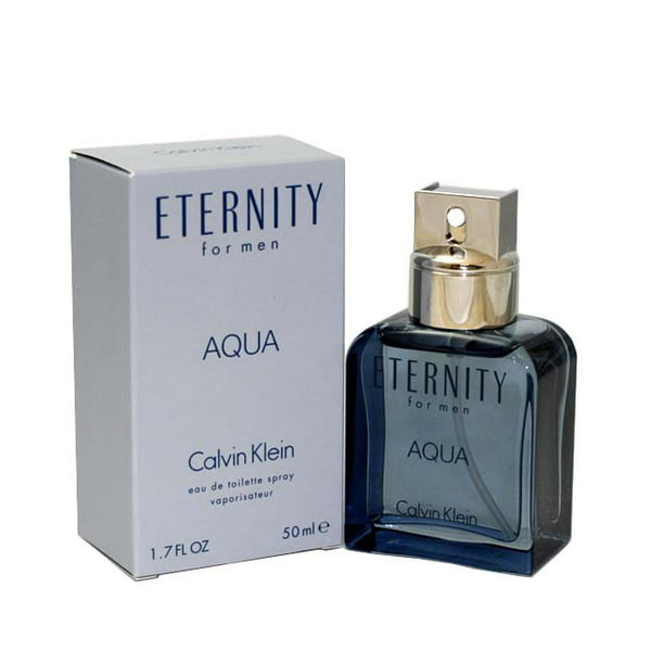 Eternity Aqua Eau De Toilette Spray  Oz / 50 Ml for Men by Calvin Klein  