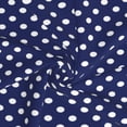thumbnail image 4 of Swimsuit Coverups For Women Deep Blue And White Dots Sarong Beach Bikini Wrap Sheer Short Skirt Chiffon Scarf For Swimwear, 4 of 7