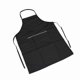 thumbnail image 3 of Beauty Salon Apron Waterproof Working Clothes Multi-use Hairdressing Apron Front Lagre Pockets Protective Pinafore (black, Random Pocket Brim Color), 3 of 3