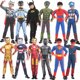 thumbnail image 2 of Disfraz de superhéroe de Avengers Endgame, Hulk, Iron Man, Capitán América, Spiderman, Superman, Pantera Negra, Thor, máscara de disfraz, 2 of 5