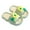 Green, variant on Mikilon Girls Summer Breathable Shoes Size 1-8 Years Fashion Outdoor Slippers Comfortable Flowers Print Slippers