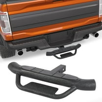 Hitch Step for 2" Hitch Receiver, Universal Tow Hitch Step Trailer Bumper Protector for Trucks Pickups/Car/SUV, Black