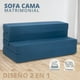 thumbnail image 2 of Sofá Cama Matrimonial Onof SCM Plegable 2 en 1 Color Azul, 2 of 4
