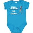 thumbnail image 3 of Inktastic Trick Treating and Trying Autism Awareness with Zombie Boys or Girls Baby Bodysuit, 3 of 5