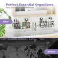 thumbnail image 6 of 2-Pack Set Kitchen Sink Caddy Suction Cup, No-Drilling New Kitchen Holder for Kitchen, 6 of 7