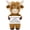 Cow, variant on Emotional Handmade Highland Cow Crochet Figurines, Positive Crochet Animal & Self-Care Gifts for Women Men Inspirational Desk/Home Decor