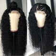 thumbnail image 6 of QIPOPIQ Clearance Wigs Wigs Hair Lace 24’ Curly Wig Curly Hair Human Wig 360 Non-Stick Lace Front Wig, 6 of 9