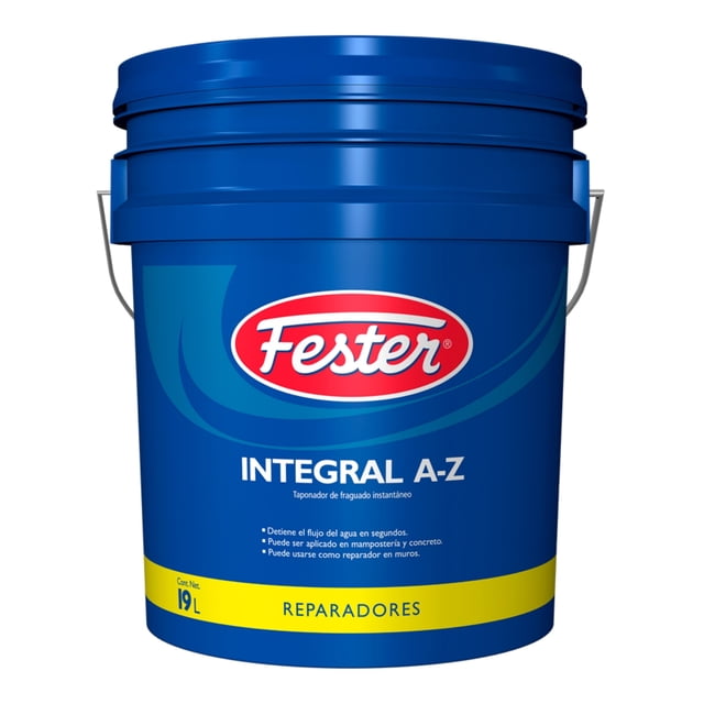 Taponador de Fraguado Instantáneo Fester Integral A-Z 19 L