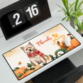 thumbnail image 3 of Happy Thanksgiving Cairn Terrier with Turkey Pumpkins Autumn Vibes Desk Mat Full Keyboard Mouse Pad Cairns Dog Lover Large Mousepad - 12018, 3 of 5