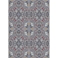 thumbnail image 1 of Ahgly Company Indoor Rectangle Patterned Gray Novelty Area Rugs, 2' x 4', 1 of 6