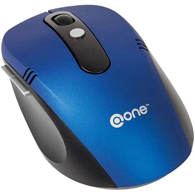 Mouse Inalámbrico ONE Surf II EM202 Azul USB 2.4 GHz optico
