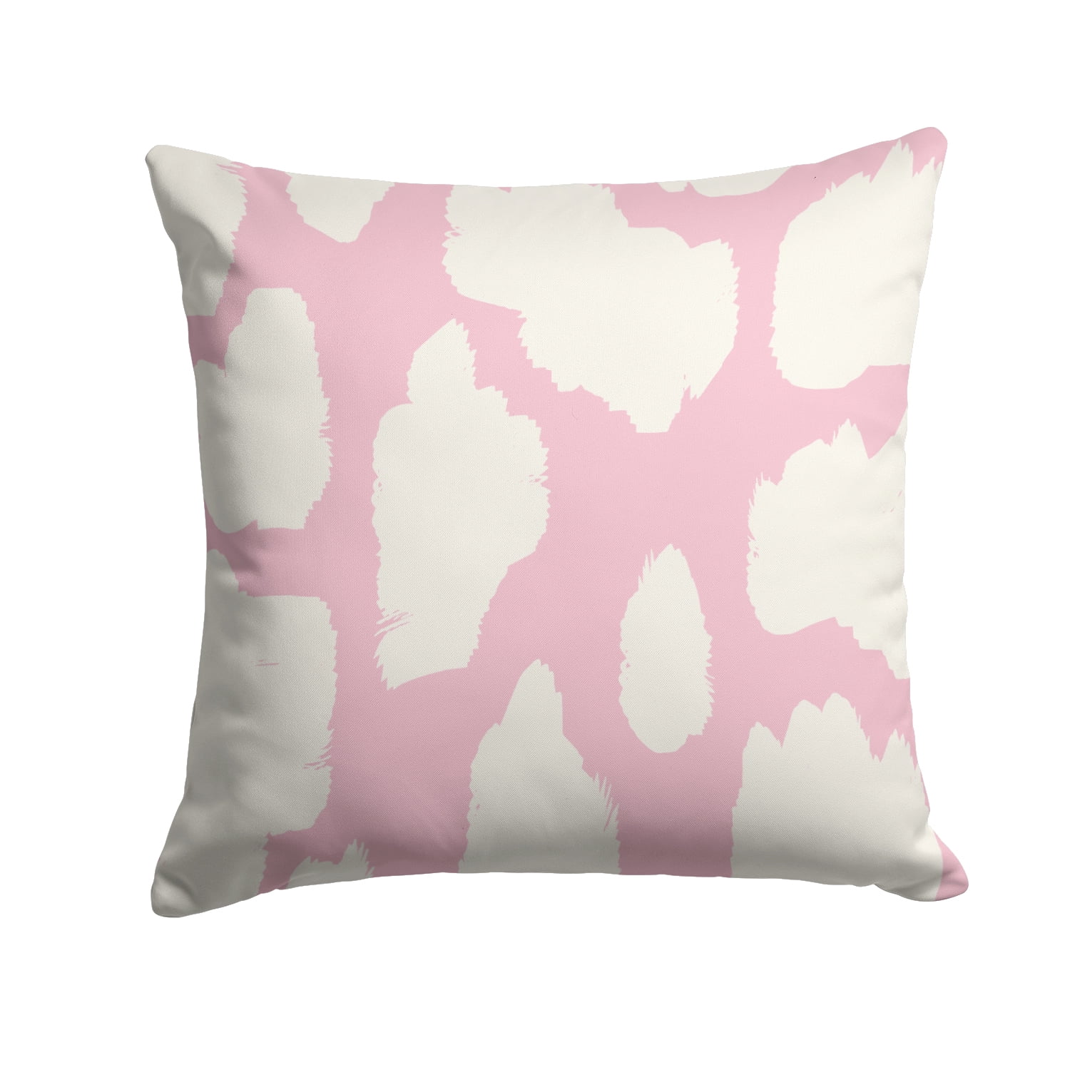 Pink Giraffe Fabric Decorative Pillow