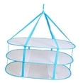 thumbnail image 4 of Tendedero colgante para suéteres, red de secado plegable, tendedero con interior tres capas, 4 of 7