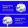 thumbnail image 3 of AirPods Pro Case, AirPods Pro Case, Cool Tokyo Wave Clear Case Design with Luxe Metal Ring Shockproof Protective Cover Case for AirPods Pro, 3 of 7